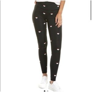 Spiritual Gangster Rainbow Hearts Leggings Size XS